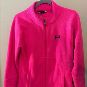 Under Armour Vibrant Pink Fleece Jacket